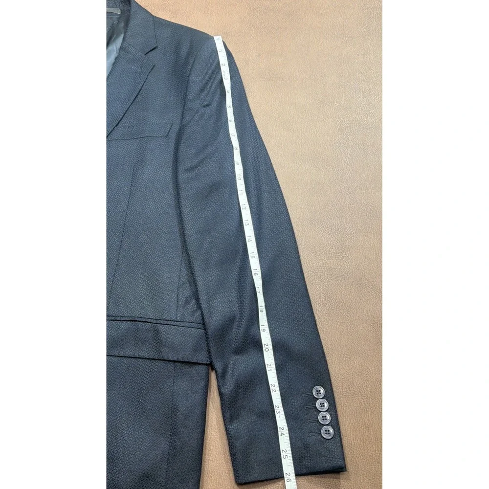 GIANNI VERSACE Collection Sport Coat Blazer Men 40R US / 50 EU Bamboo Patterned